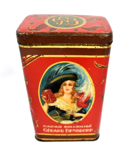Ancienne boite publicitaire - ancienne,