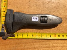 (n°129 OLD TOOL  OUTIL ANCIEN DE METIER,  Petite clé à molette de mécanicien