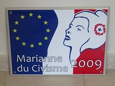 plaque emaillée ancienne