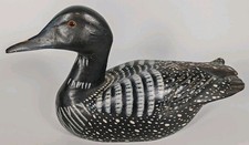 🍀Canard noir en bois