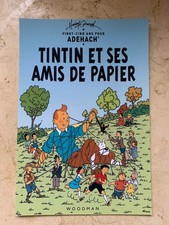 CARTE POSTALE 15X10 TINTIN