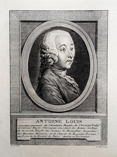Portrait antoine louis par - de,