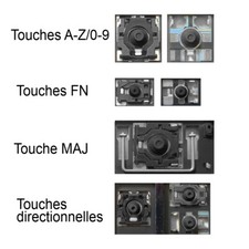 Touche de Clavier pour HP Pavilion dv6-7000 dv6-7100 / Envy dv6-7200 dv6-7300