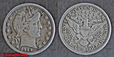 USA ! Quarter dollar BARBER