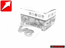 VW Original V6 Arrière Embleme Monogramme Logo Chrome - 3B0853675C 739
