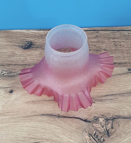 Ancien abat jour - ancien, verre