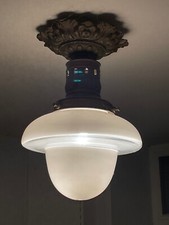 Lustre ancien art deco - art,