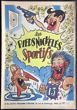 LES PIEDS-NICKELÉS sportifs 3ème série SPE Ré. 1951 Très bon état