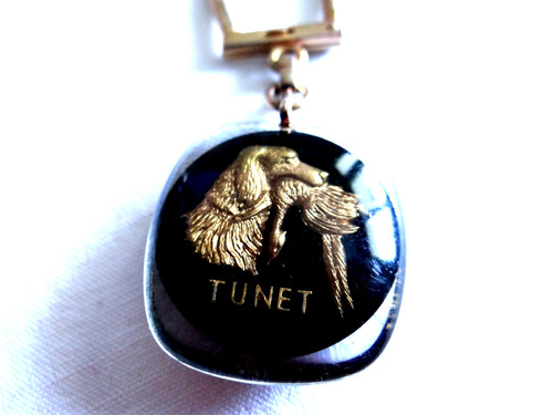 Porte clés bourbon - porte, tunet