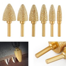 Tête de bavure diamant plaque