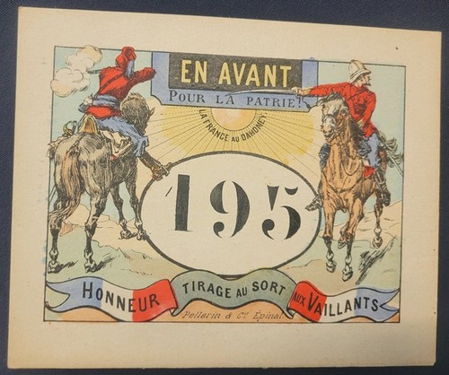 Billet tirage sort - au,