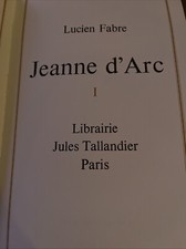 Jeanne arc lucien - -, fabre