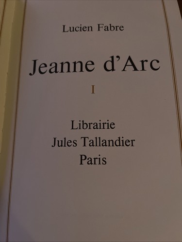 Jeanne arc lucien fabre - -,