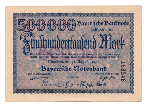 Billet 500 000 - de,