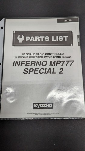 Kyosho inferno mp777 - 1/8,