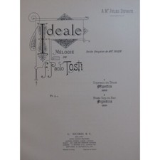 TOSTI F. Paolo Ideale Chant Piano