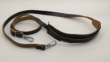 Rare : Sangle en cuir pour Leica II, III avec attaches sécurisées (mousqueton)