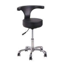 Tabouret pivotant avec dossier