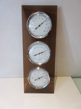 Thermomètre hygromètre baromètre Vintage en plexiglas
