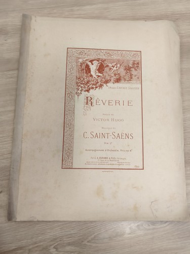 Ancien livre partitions