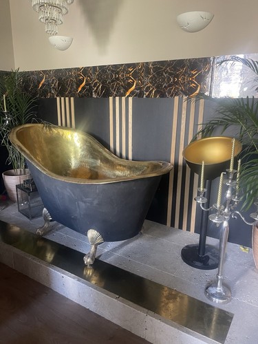 Baignoire îlot rétro - rétro, en