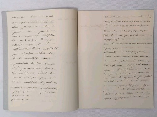 Cahier écolier manuscrit - d'écolier,