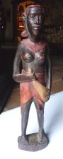 Statue africaine femme  Masaï