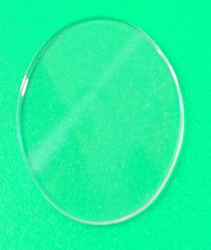 Verre montre ovale - montre, lcd