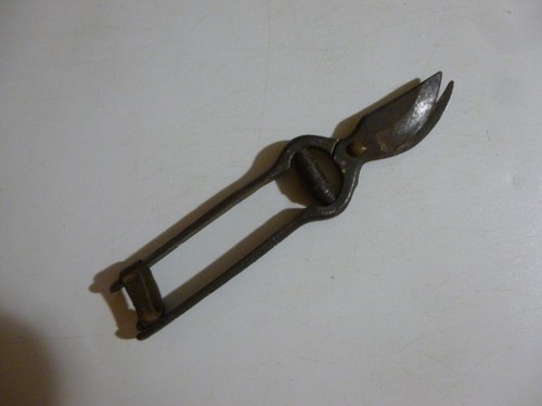 Ancien sécateur pour