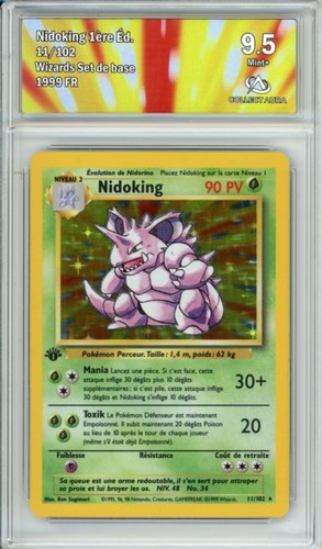 Carte pokémon nidoking 102 - carte,