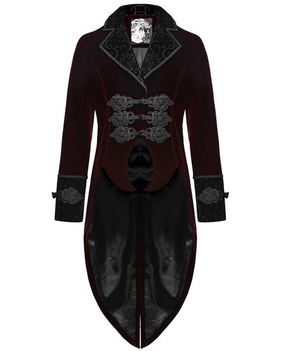 Punk rave manteau long homme - punk,