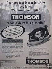 PUBLICITÉ 1955 FER THOMSON