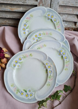 4 ANCIENNES ASSIETTES PLATES