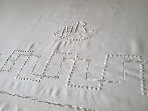 N15 ancien drap - n15, en