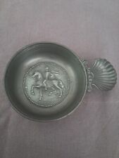 Vide poche/Coupelle taste-vin en étain Henri IV FRANCE