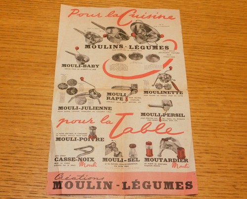 Publicite vintage moulins - publicite,