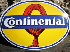 Plaque émaillée Continental