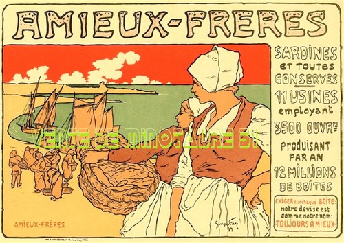 Amieux frères sardines - -,
