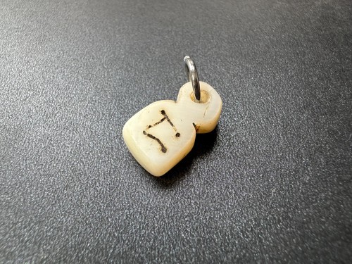 Pendentif coquillage tibétain
