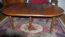 TRES BELLE et ancienne table 6 pieds Louis Philippe en noyer