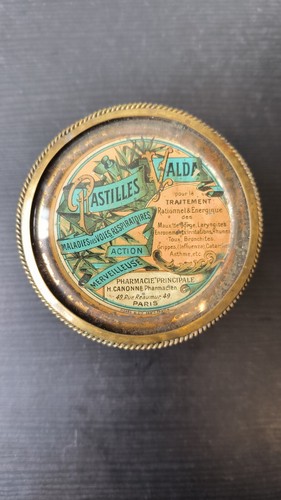 Boite pastilles valda - boite,