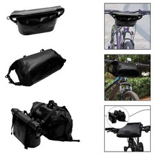 Sacoche de guidon de vélo étanche, accessoire pour randonnée de week-end, sac