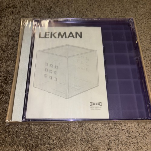 Ikea lekman purple storage - lekman,