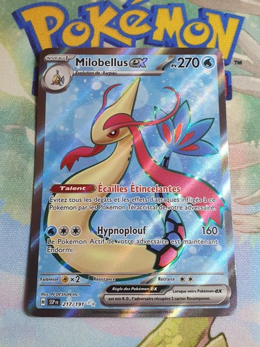 Carte pokemon milobellus - carte,