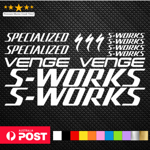 Works venge vinyl decals - s-works,