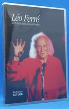 DVD Léo Ferré live au Théâtre des Champs-Elysées réalisation Guy Job 