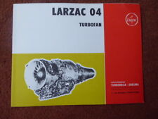 DEPLIANT PUB SNECMA TURBOMECA TURBOREACTEUR LARZAC O4 TURBOFAN ALPHA JET