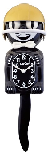 Black kit cat - klock, /
