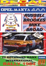 DECAL OPEL MANTA 400 R.BROOKES MANX R. 1984 DnF (02)