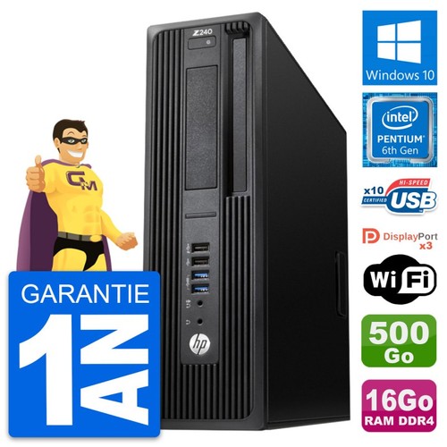 Workstation z240 sff - hp,